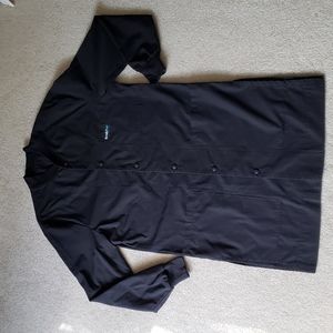 EUC ScrubsMed Black Scrub Jacket. Size XS